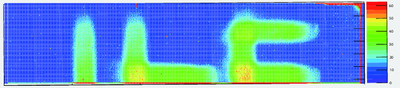 DAQ-Middlewareによる読み出しシステムで得られたFPCCDの画像