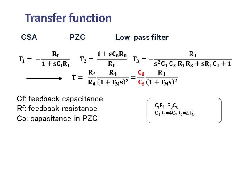 transfer function